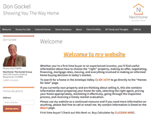 Tablet Screenshot of homes-on-the-web.com